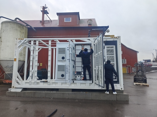 Samodzielny zbiornik akumulatorowy system magazynowania energii dostosowywalny 400V - 800V