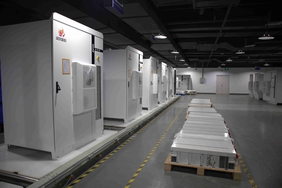 System przechowywania energii z baterii przemysłowej w pomieszczeniach wewnętrznych i zewnętrznych AC 400V RS485 Ethernet