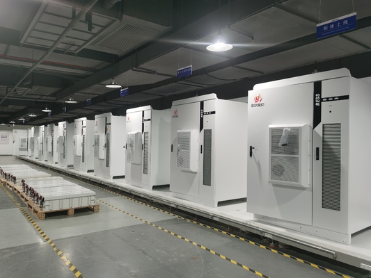 IP55 LiFePO4 System magazynowania energii baterii przemysłowej 50KW Instalacja wewnętrzna / zewnętrzna