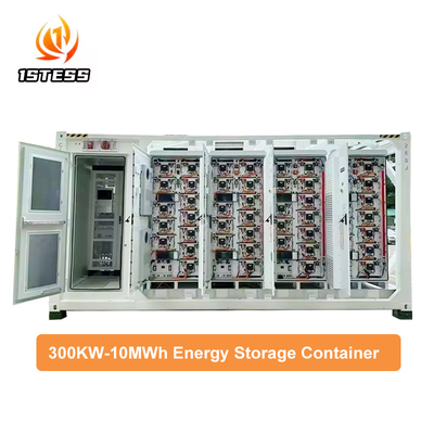 1.5MWH akumulator litowy System akumulatorów energii słonecznej Pojemnik 300 KWH 1 MWh 3 MWh Pojemnik LiFePo4 System magazynowania energii