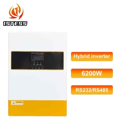6.2kW hybrydowy inwerter włączony/wyłączony, hybrydowy inwerter słoneczny 48V 6000W z MPPT