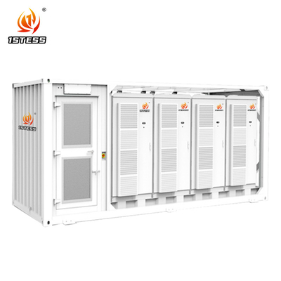 System chłodzenia płynnym 1MWh LiFePO4 Sprzedawczy kontener ESS dla stabilizacji sieci energetycznej i szczytowego golenia