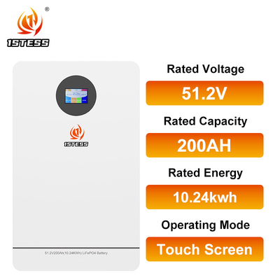 10.24kwh 51.2V 200Ah Akumulator do przechowywania energii w domu z pojemnością Litium Ion Chemistry i 6000 cykli