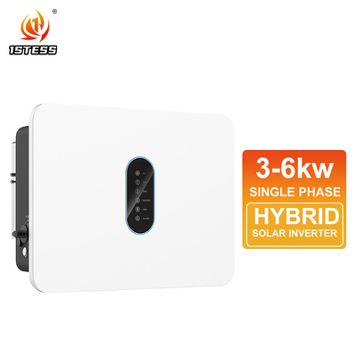 360V 3kW 4.6kW Jednofazowy Inwerter Hybrydowy IP66 5kW 6kW Hybrydowy Inwerter Solarny On/Off Grid 360V 3.6kW Inwerter Solarny z MPPT