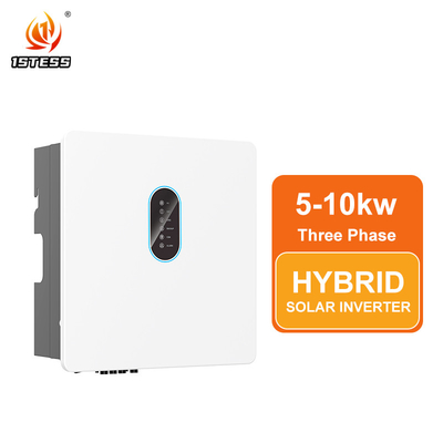 IP65 Jednofazowy hybrydowy inwerter słoneczny 5kw 6kw 8kw 10kw wysokiego napięcia 250V-600V