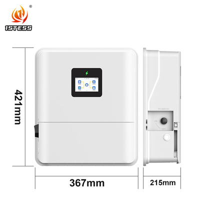IP65 Jednofazowy 48V 3kw 3.6kw 4.6kw Inwerter hybrydowy słoneczny włączony/wyłączony do sieci 48V czysta fala sinus 5kw 6kw Inwerter słoneczny z MPPT