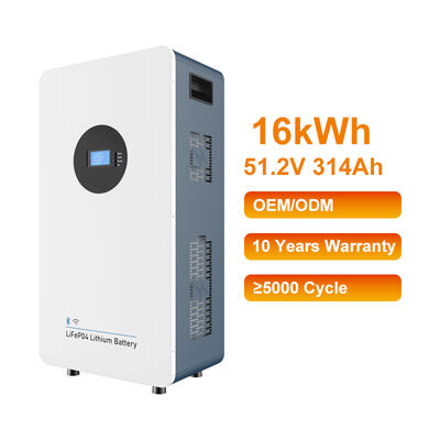 Zapewnienie zasilania All-in-One 51.2V 314Ah 16KWh Lifepo4 Litium Battery Home Energy Storage