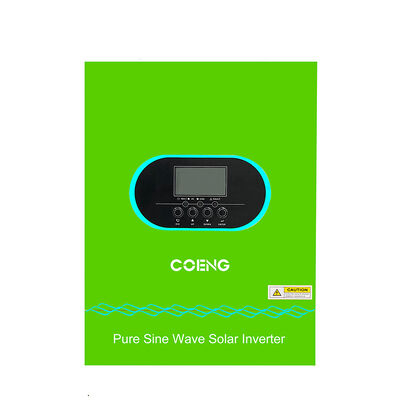 3.5kW 5.5kW 6.2kW Hybrydowy falownik solarny czystej sinusoidy, off-grid, jednofazowy, 24V 48V MPPT z ładowaniem pływającym