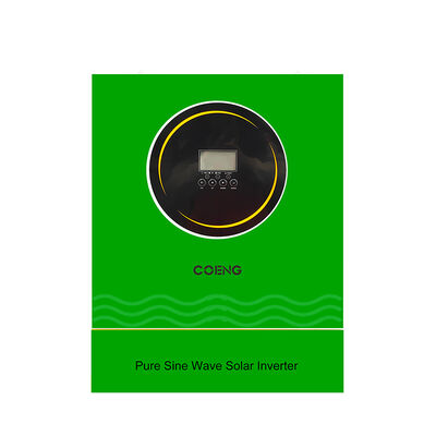 48V 5.5kW 6.2kW Hybrydowy Inwerter Solarny Off-Grid Jednofazowy Czysta Sinusoida z Aktywacją Baterii Litowej i Wbudowanym Ładowarką Solarną MPPT