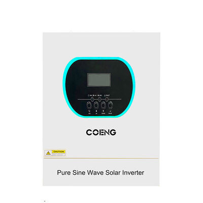 Hybrydowy inwerter solarny off-grid, jednofazowy, 48V, 5.5kW 6.2kW, czysta sinusoida z ochroną przed przeciążeniem i wbudowanym MPPT