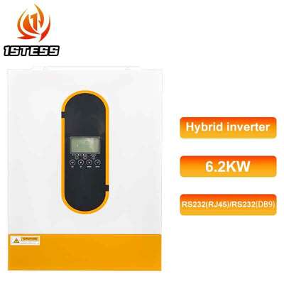 48V 6200W Pure Sine Wave Off Grid Inverter jednofazowy MPPT 6500W wejście słoneczne wysokie napięcie dla domu i biura