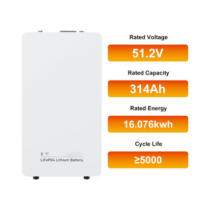 Kompaktowy system akumulatorów 16 kWh do montażu na podłodze, napięcie ładowania 58,4 V